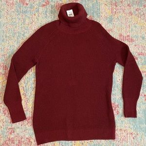 NWT J.Crew Waffle Knit Turtleneck